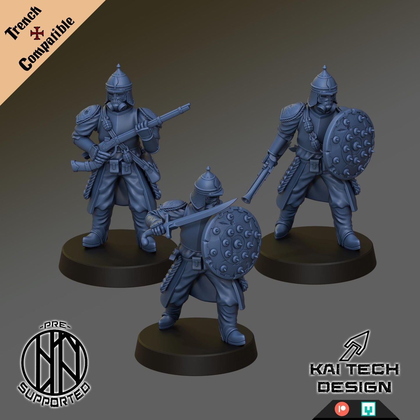 Kaitech Sultanate Sappers - Trench  Compatible (Custom Order) - product image 1 of 2