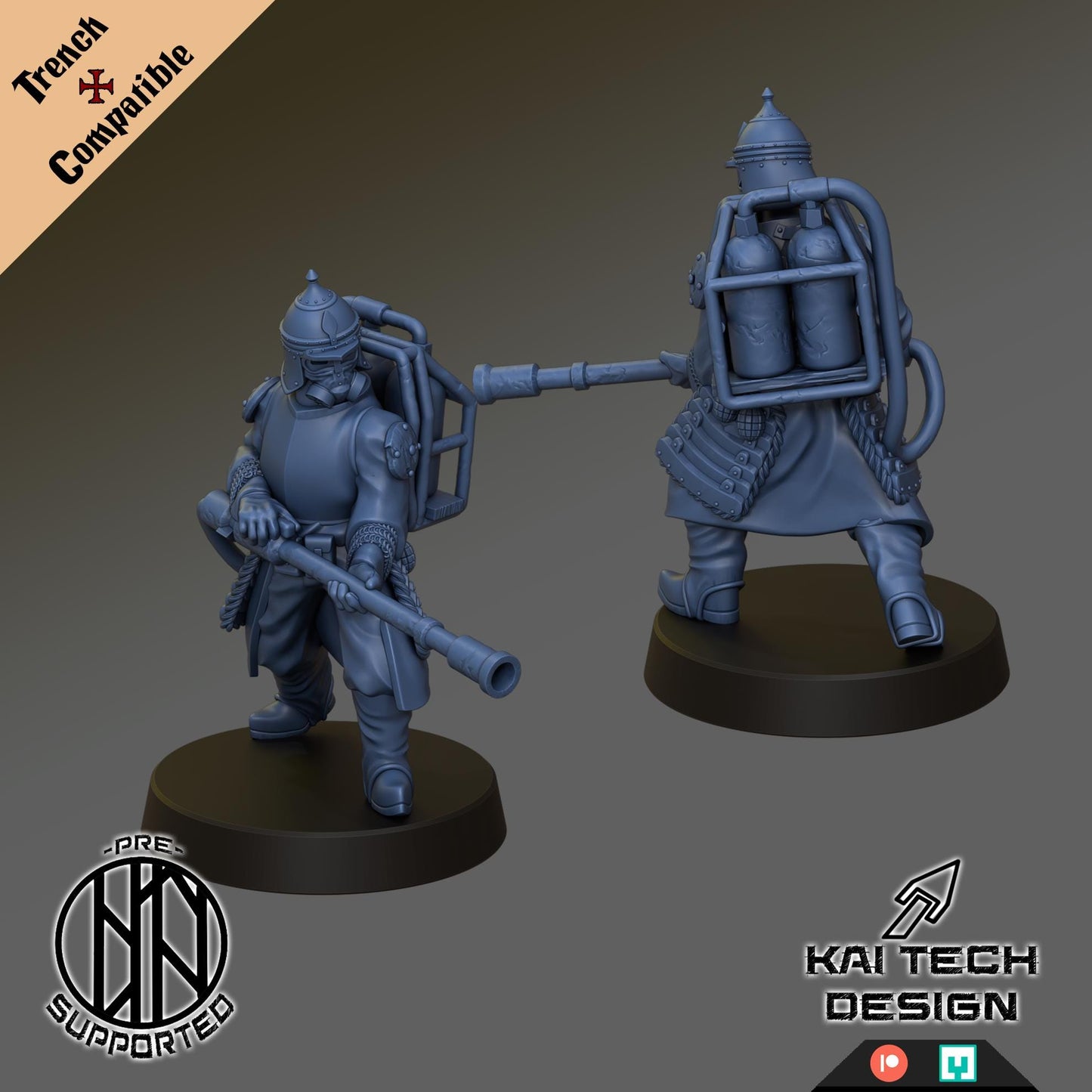 Kaitech Sultanate Flame Thrower - Trench  Compatible (Custom Order) - product image