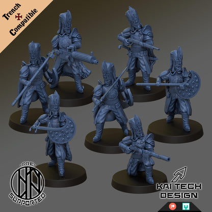 Kaitech Sultanate Janissaries - Trench  Compatible (Custom Order) - product image 1 of 2