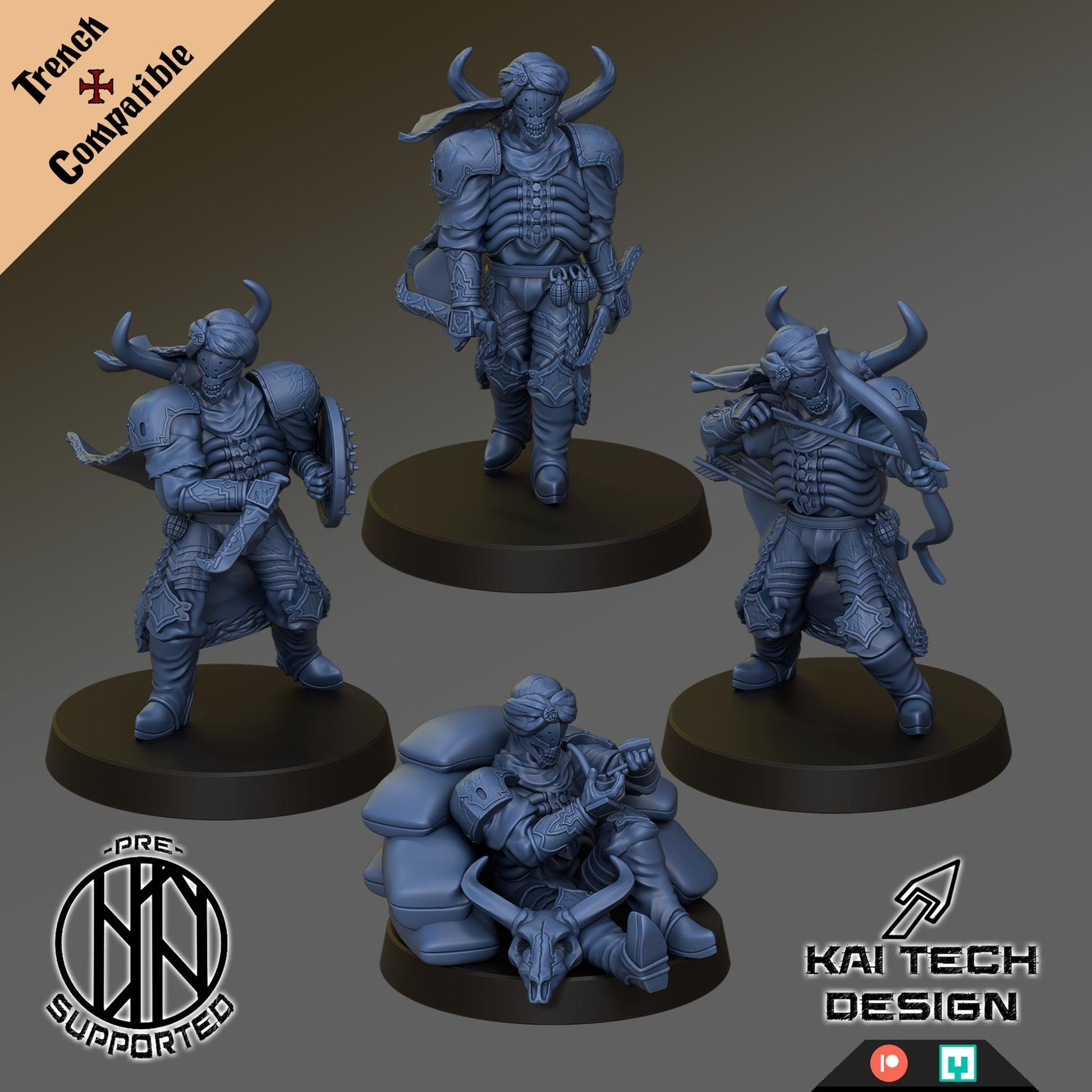 Kaitech Sultanate Assassins - Trench  Compatible (Custom Order) - product image 1 of 2