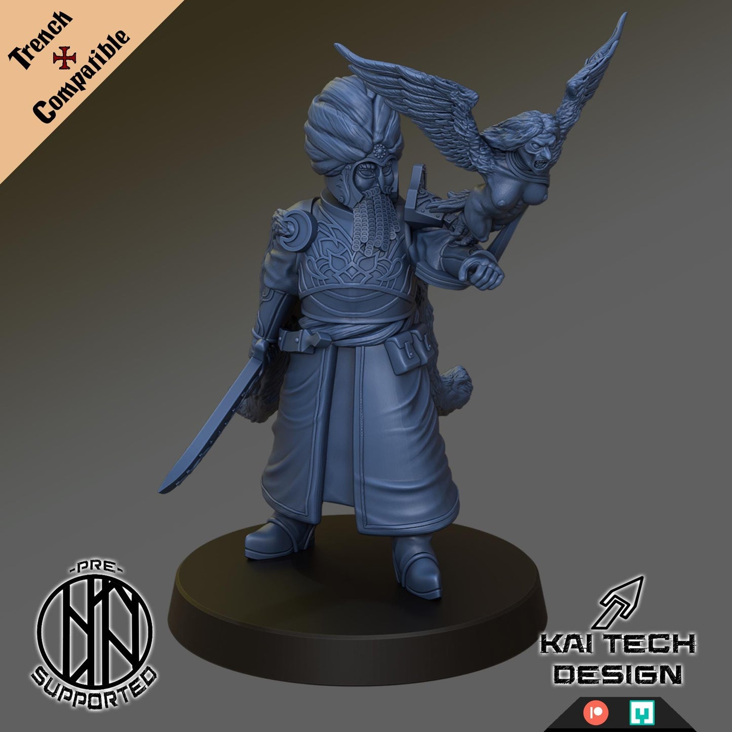 Kaitech Sultanate Captain - Trench  Compatible (Custom Order) - product image 1 of 2