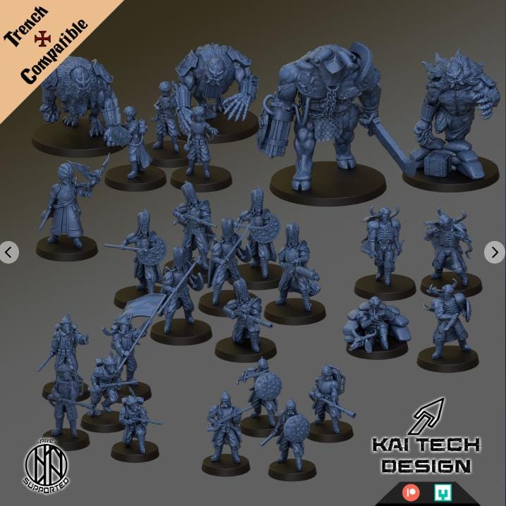 Kaitech Sultanate Bundle - Trench  Compatible (Custom Order) - product image