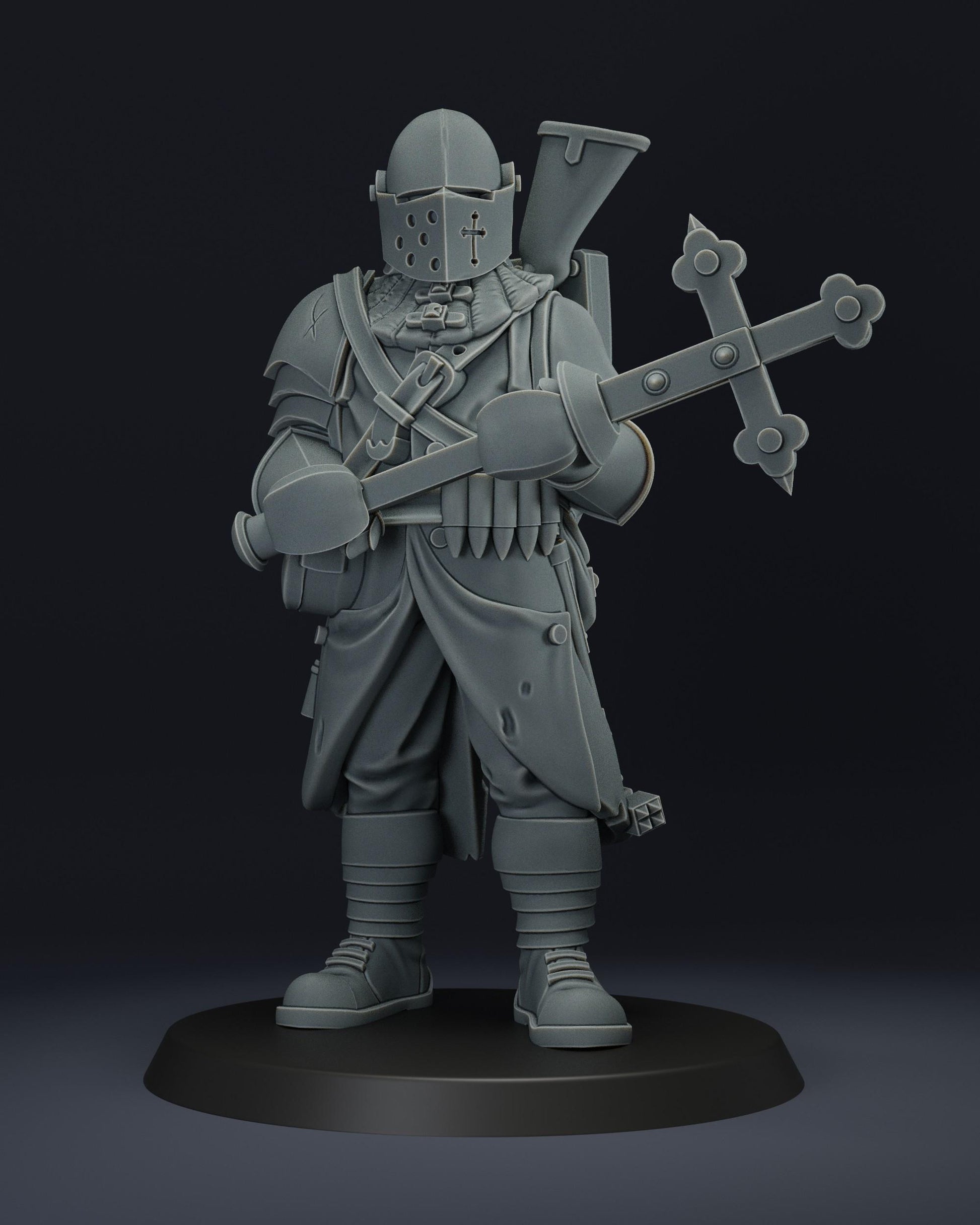 JK Remo Trench Soldier with Cross-Maul - Trench  Compatible (Custom Order) - product image 1 of 2