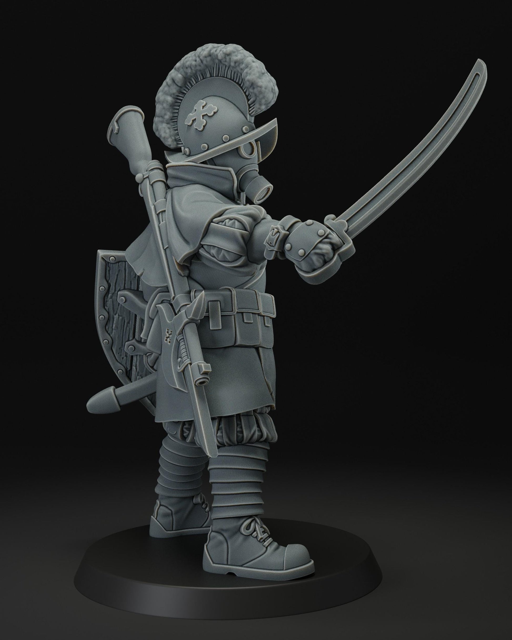 JK Remo Captain Swiss Guard - Trench  Compatible (Custom Order) - product image 2 of 4