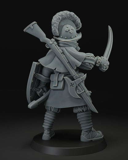 JK Remo Captain Swiss Guard - Trench  Compatible (Custom Order) - product image 3 of 4