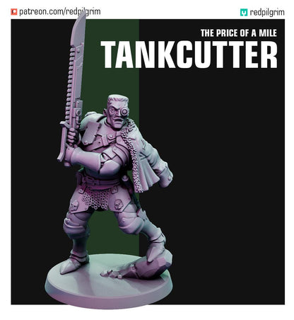 TankCutter Trench Crusade Compatible (Custom Order) - product image 3 of 3