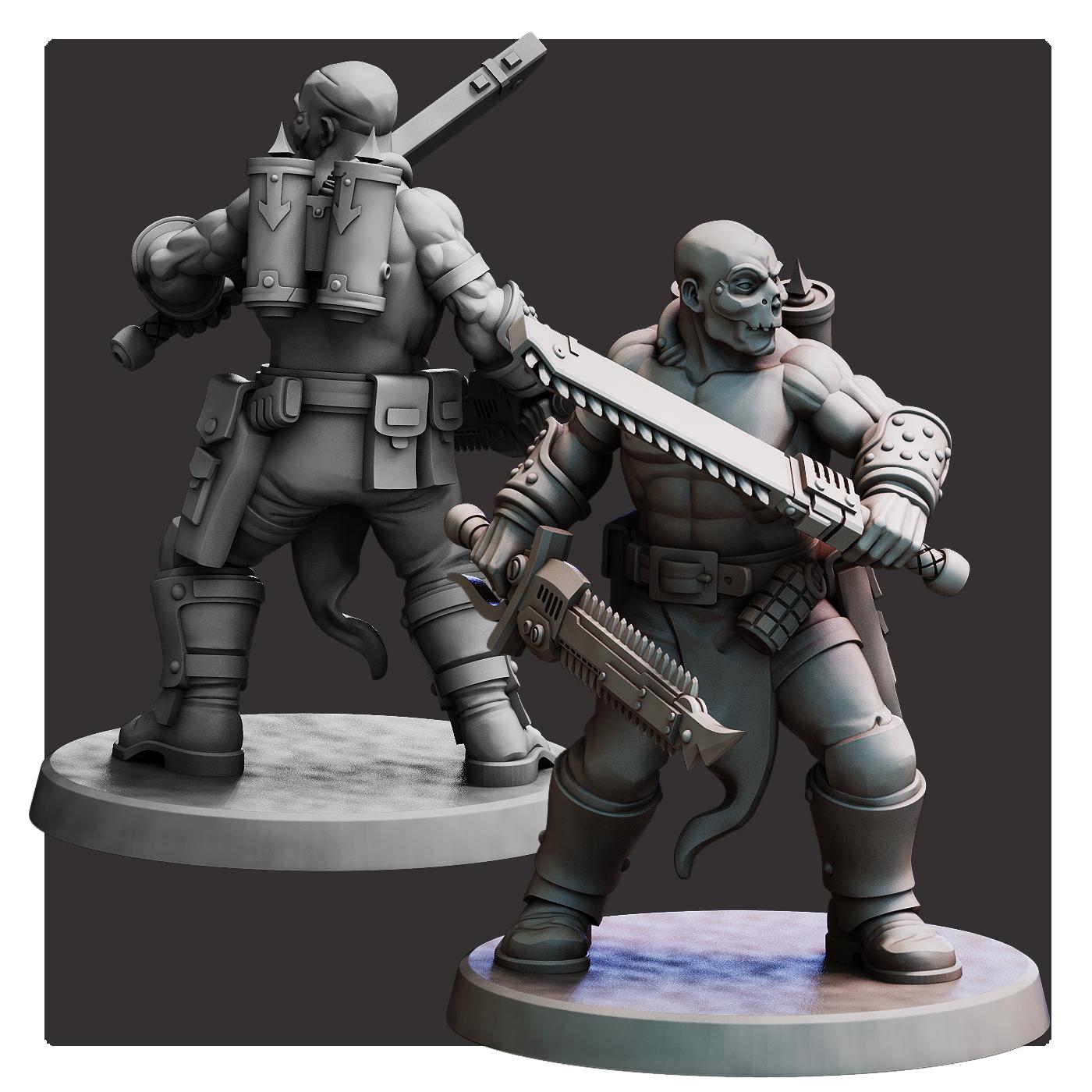 Oathbreakers Red Pack x5 Trench Crusade Compatible (Custom Order) - product image 4 of 6