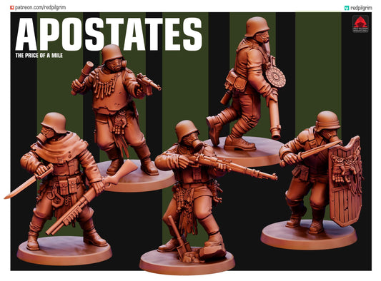 Apostates x5 Trench Crusade Compatible (Custom Order) - product image 1 of 8