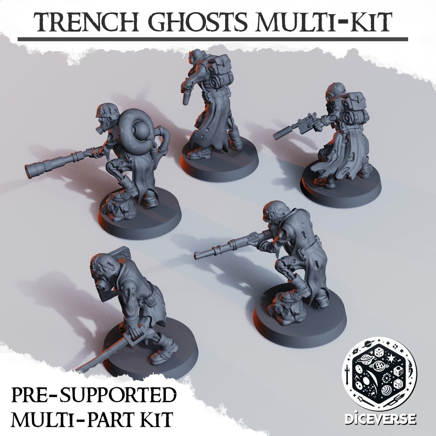 Diceverse Trench Ghosts - Trench  Compatible (Custom Order) - product image 2 of 3