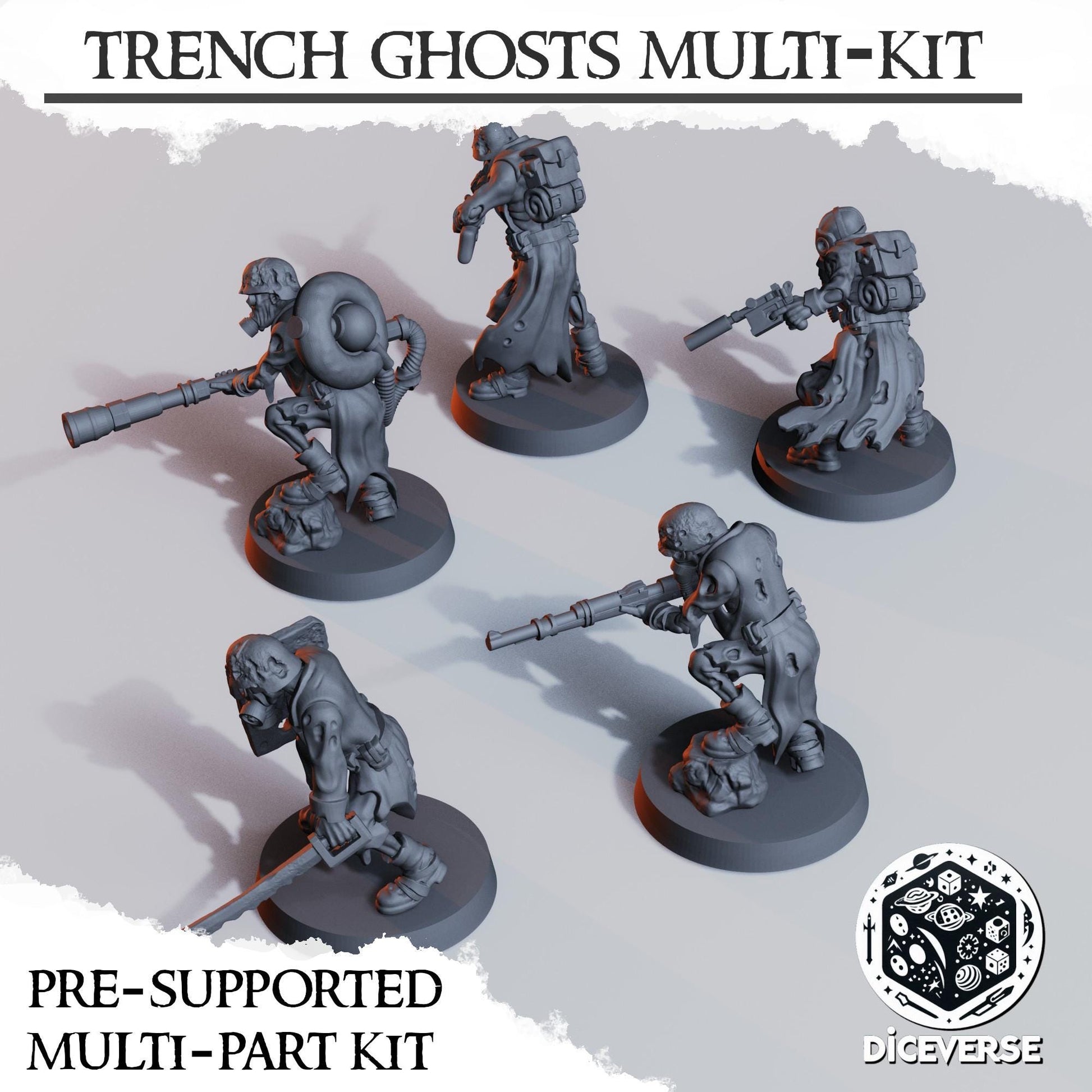 Diceverse Trench Ghosts - Trench  Compatible (Custom Order) - product image 2 of 3