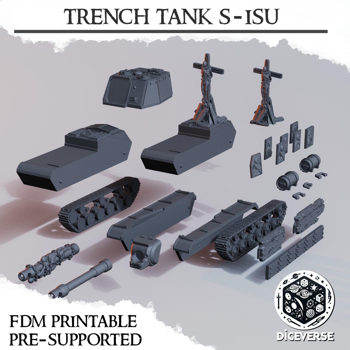 Diceverse Trench Tank: S-ISU - Trench  Compatible (Custom Order) - product image 7 of 7