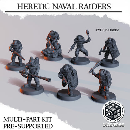 Diceverse Heretic Naval Raiders - Trench  Compatible (Custom Order) - product image 1 of 6