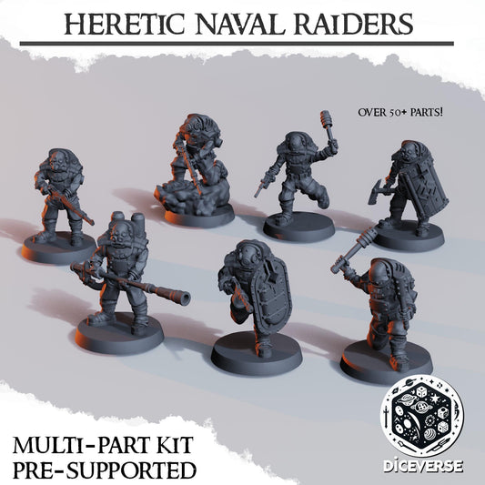 Diceverse Heretic Naval Raiders - Trench  Compatible (Custom Order) - product image 1 of 6