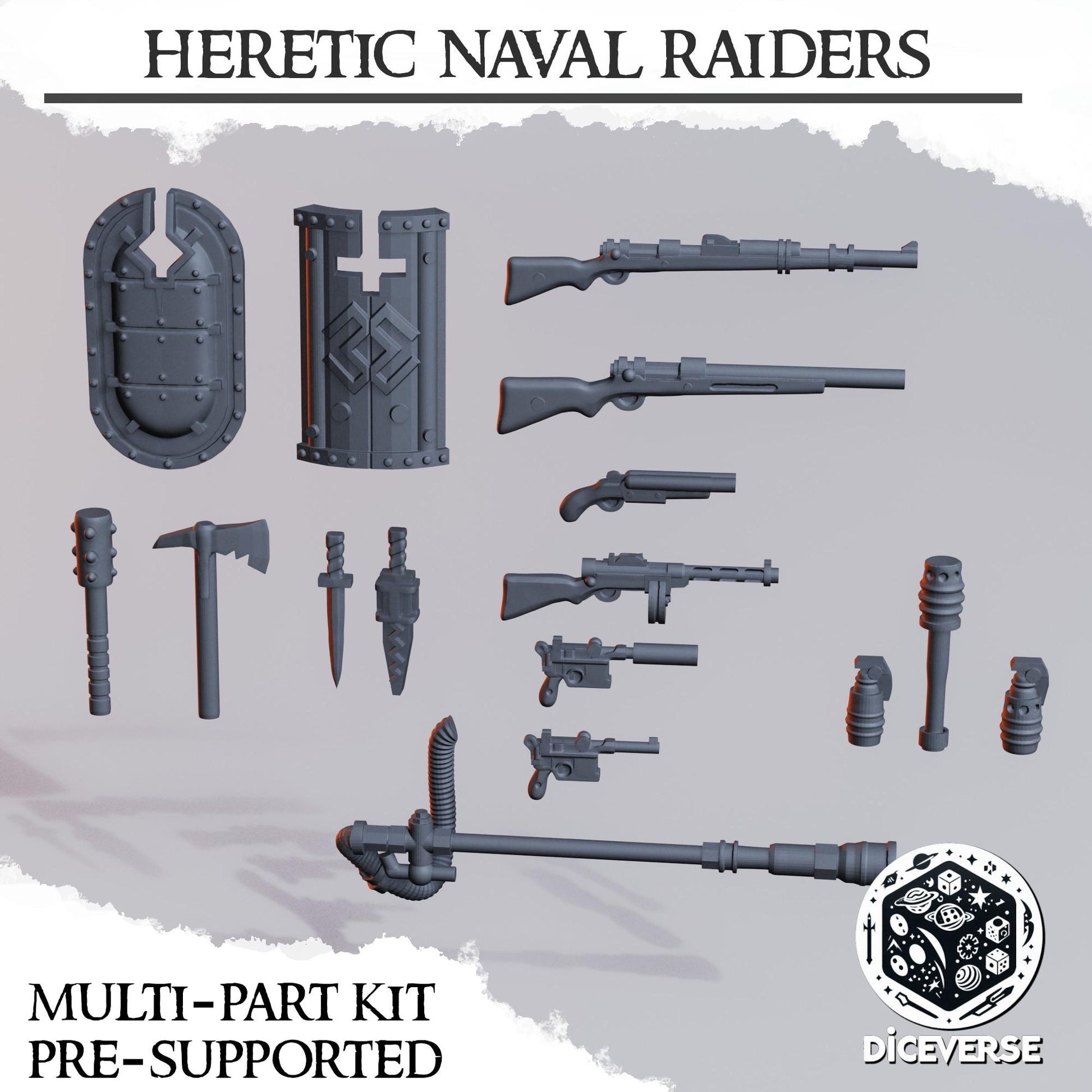 Diceverse Heretic Naval Raiders - Trench  Compatible (Custom Order) - product image 6 of 6