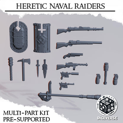 Diceverse Heretic Naval Raiders - Trench  Compatible (Custom Order) - product image 6 of 6