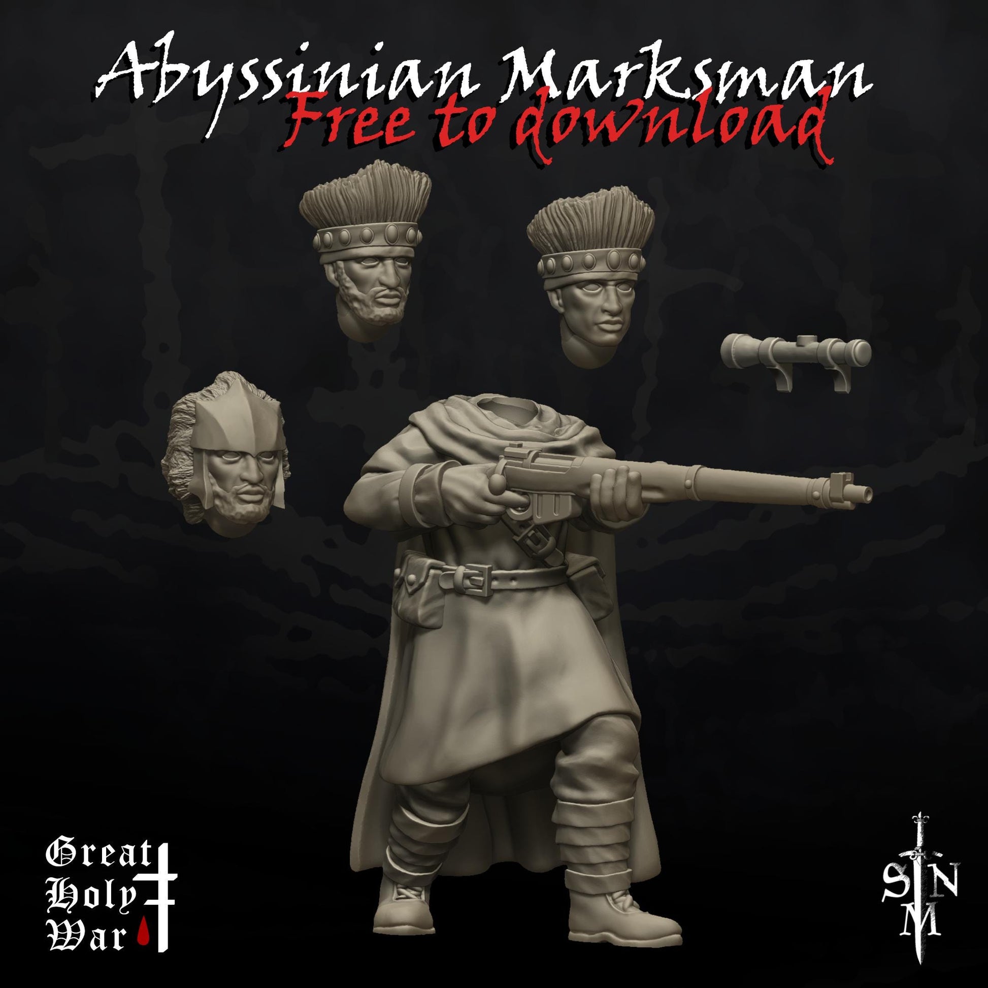 SNM Abyssinian Marksman - Trench  Compatible (Custom Order) - product image 1 of 2