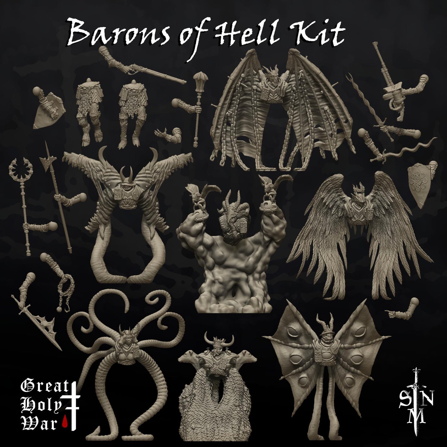 SNM Barons of Hell Kit - Trench  Compatible (Custom Order) - product image 1 of 4