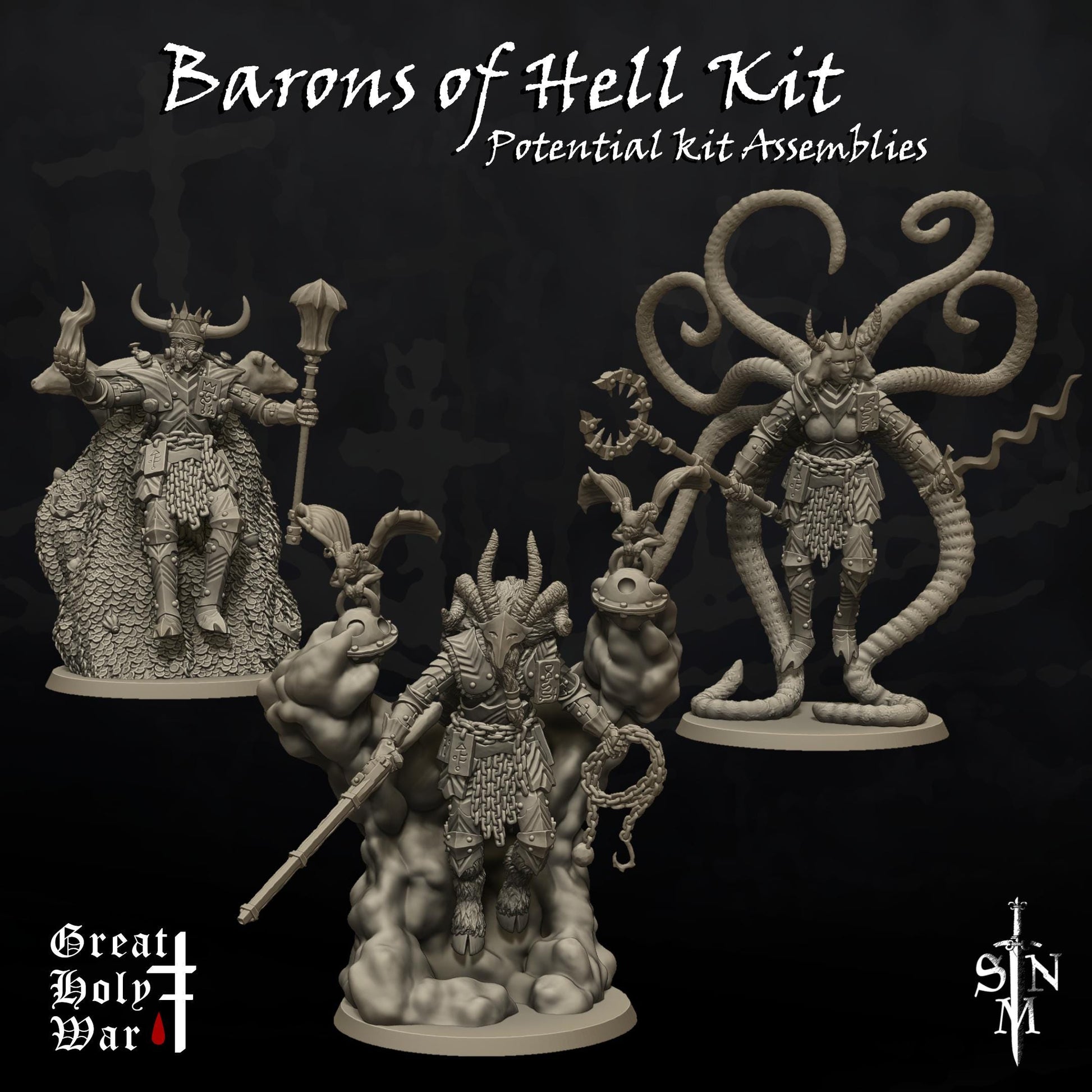 SNM Barons of Hell Kit - Trench  Compatible (Custom Order) - product image 4 of 4