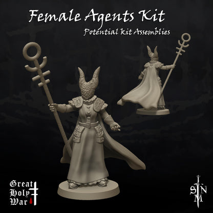 SNM Female Agents Kit - Trench  Compatible (Custom Order) - product image 3 of 3