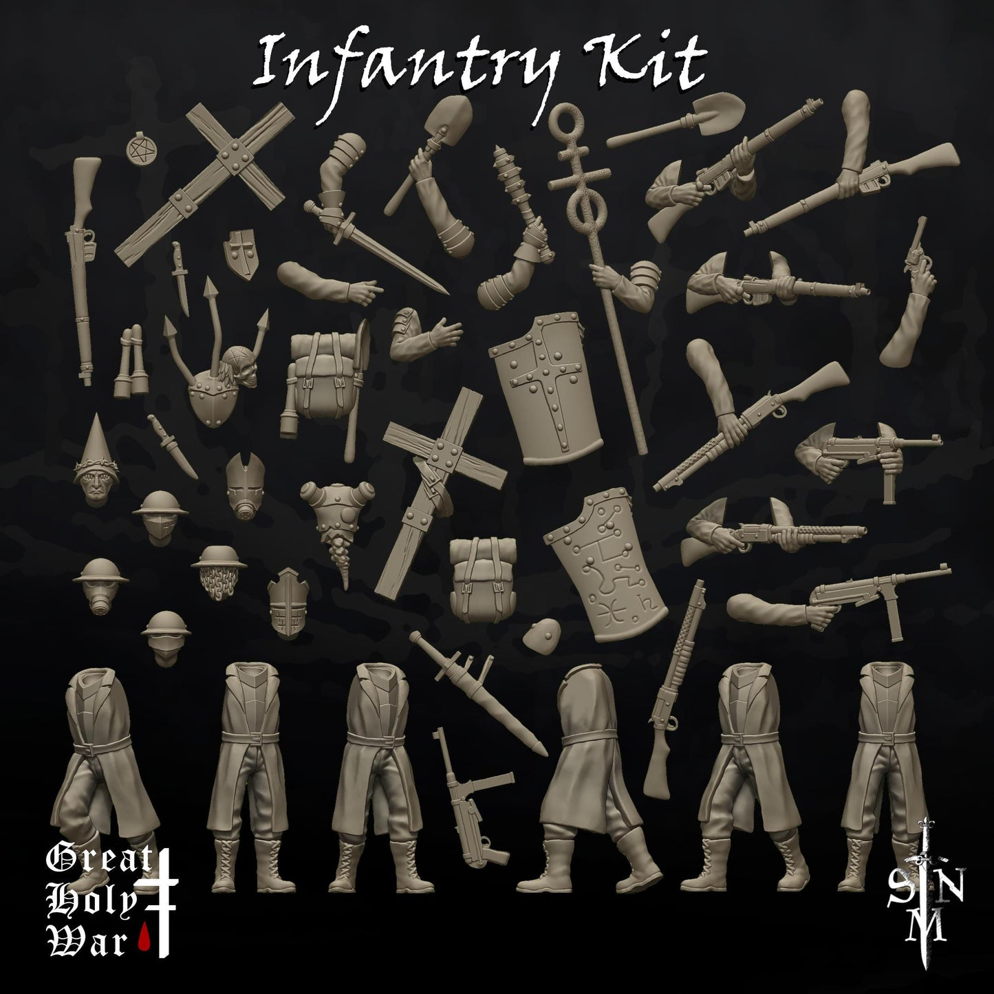 SNM Infantry Kit - Trench  Compatible (Custom Order) - product image 1 of 3
