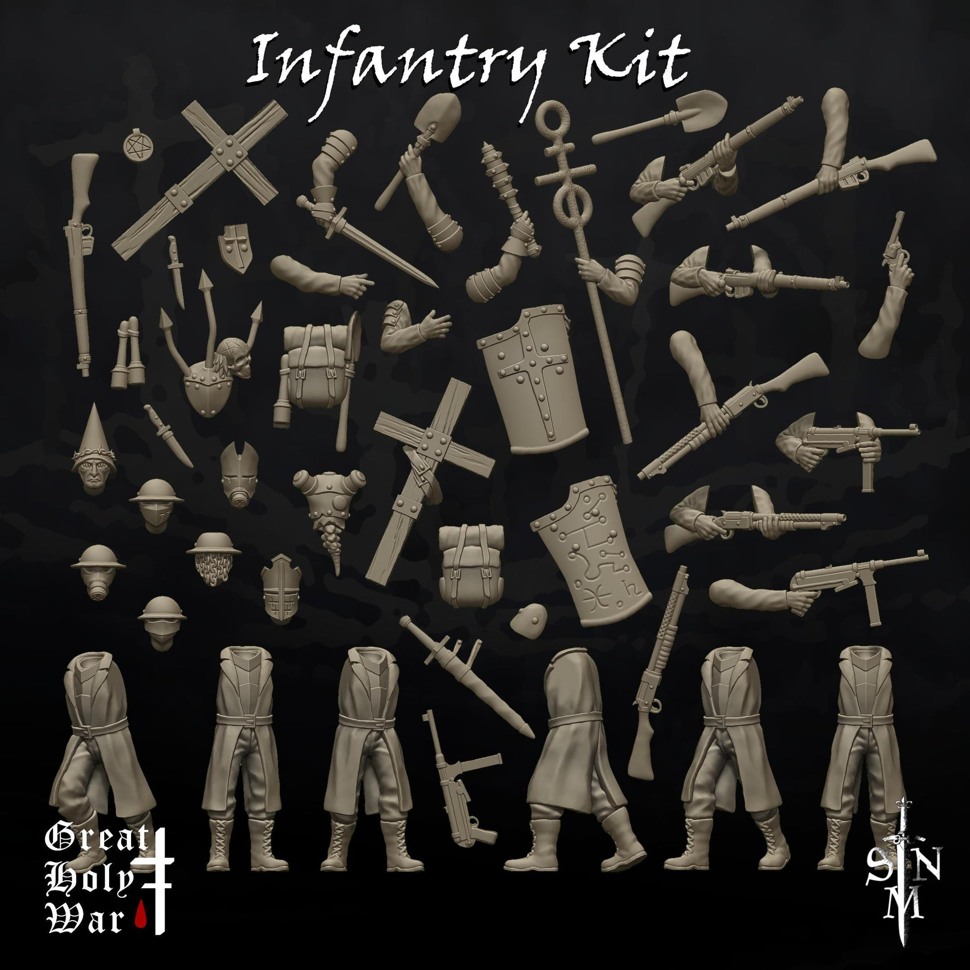 SNM Infantry Kit - Trench  Compatible (Custom Order) - product image 1 of 3