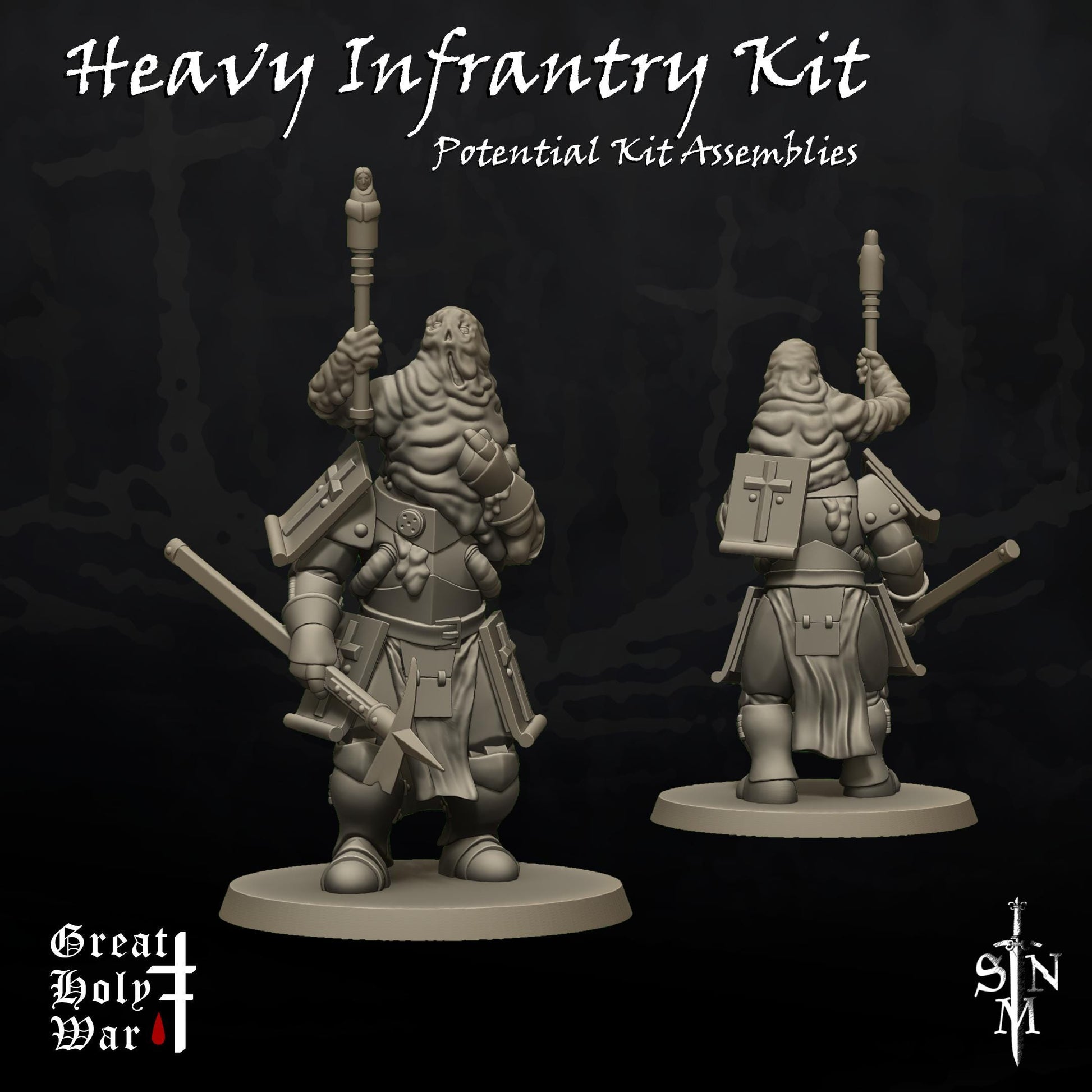 SNM Heavy Infantry Kit - Trench  Compatible (Custom Order) - product image 3 of 3