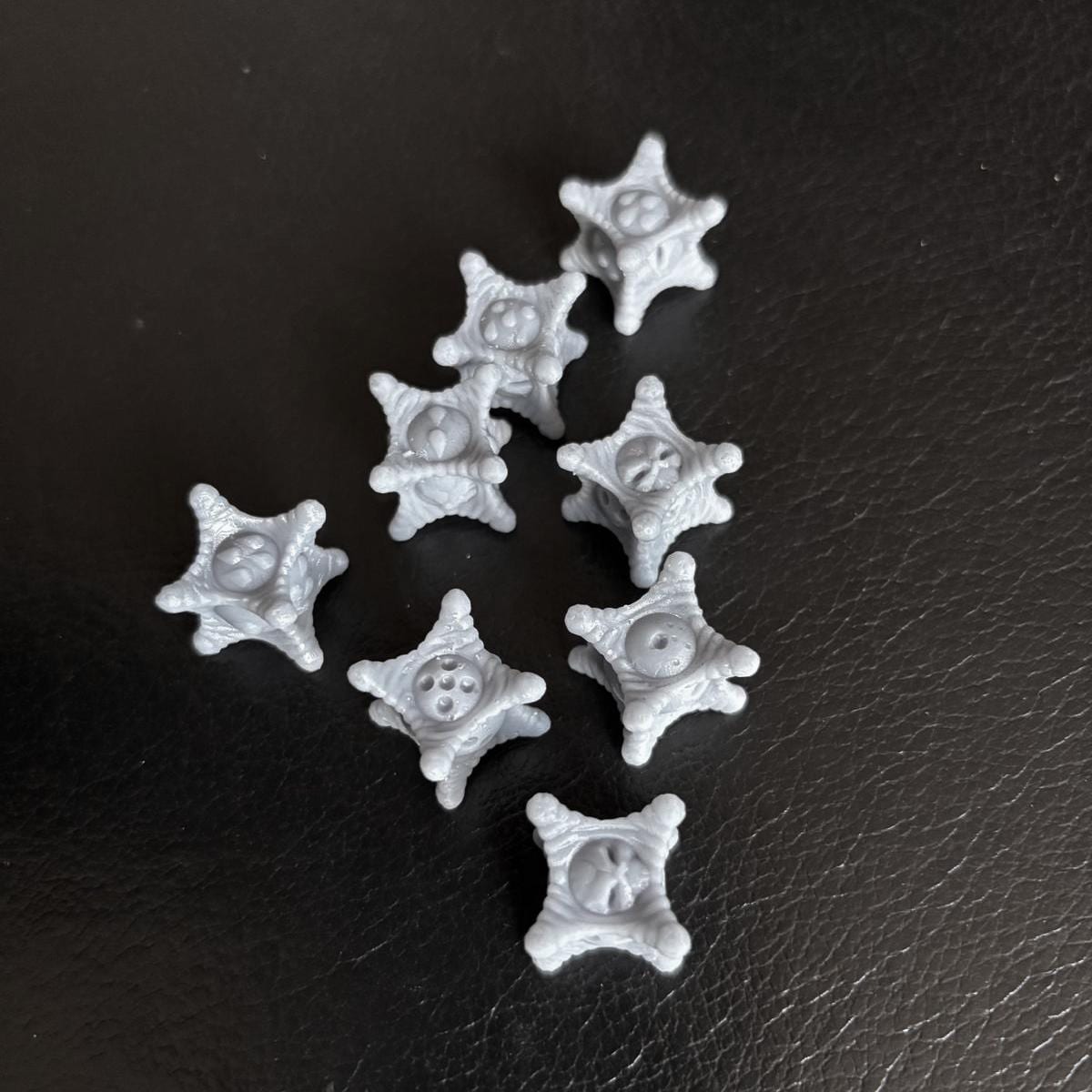 Arcamundi Skull Blood Token Dice Set - Trench  Compatible (Custom Order) - product image 2 of 2