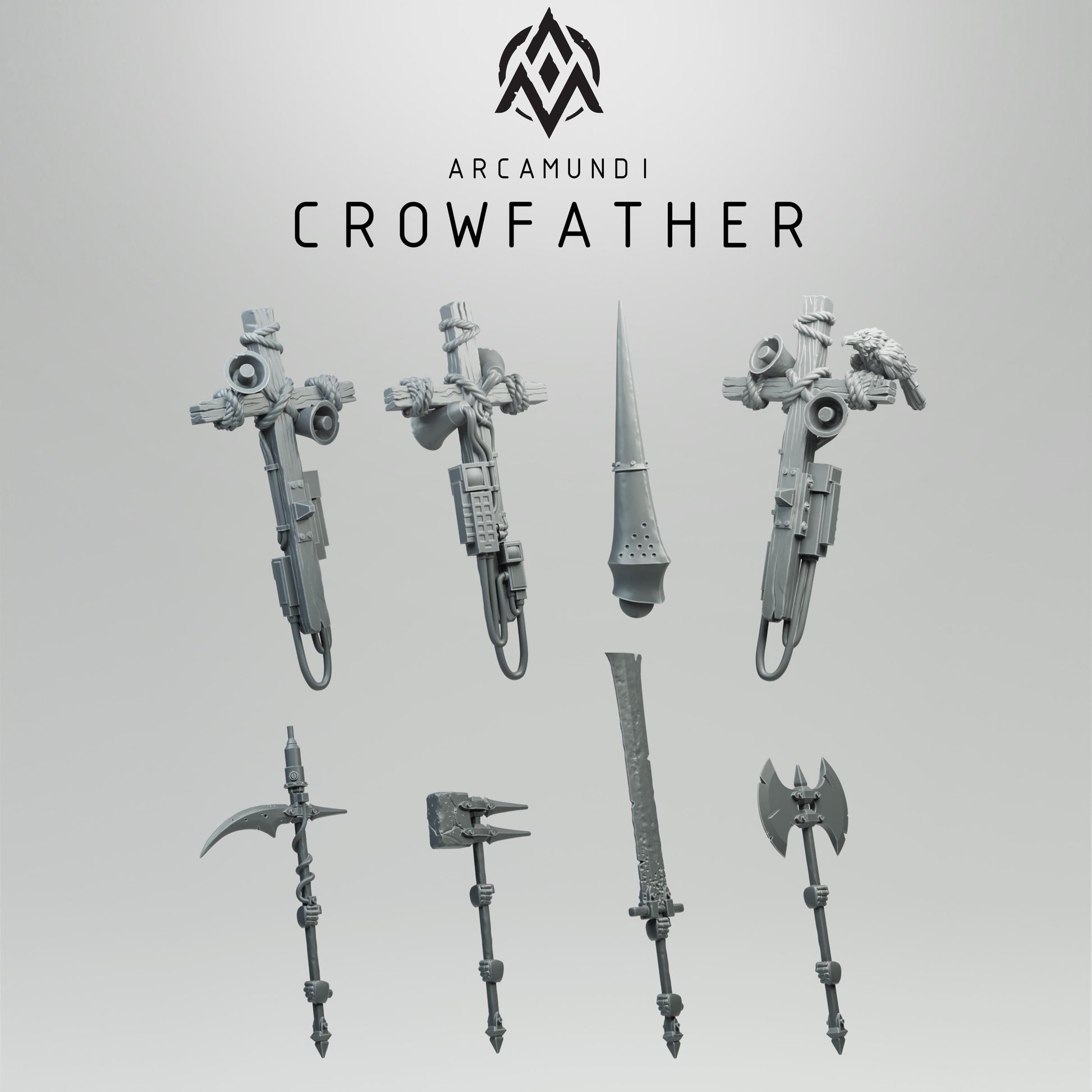 Arcamundi The Crowfather Prophet of War - Trench  Compatible (Custom Order) - product image 2 of 2