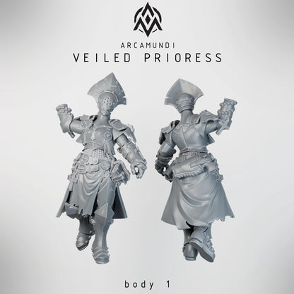 Arcamundi Sister of the Crown Veiled Prioress (Prioress Nun) - Trench  Compatible (Custom Order) - product image 3 of 6