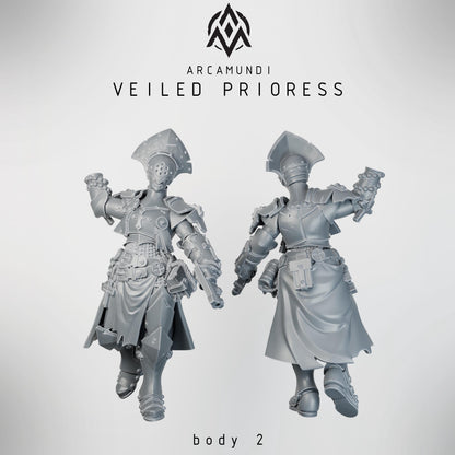 Arcamundi Sister of the Crown Veiled Prioress (Prioress Nun) - Trench  Compatible (Custom Order) - product image 4 of 6