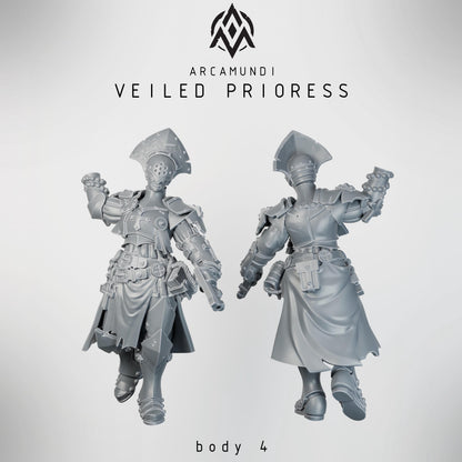 Arcamundi Sister of the Crown Veiled Prioress (Prioress Nun) - Trench  Compatible (Custom Order) - product image 6 of 6
