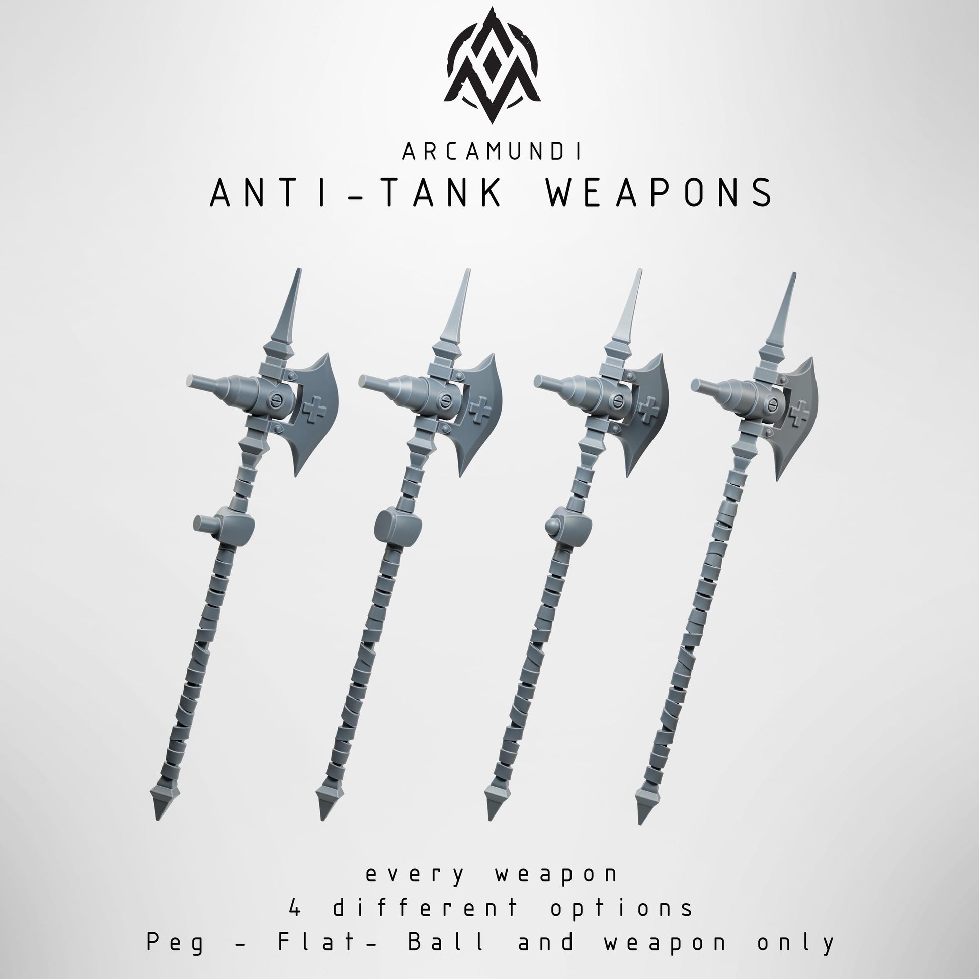 Arcamundi Anti-Tank Trench Weapons Pack - Trench  Compatible (Custom Order) - product image 2 of 2