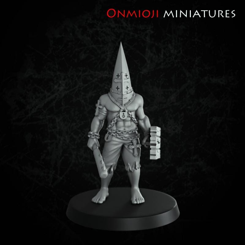 Onmioji Miniatures Fanatic Zealot - Trench Crusade Compatible (Custom Order) - product image