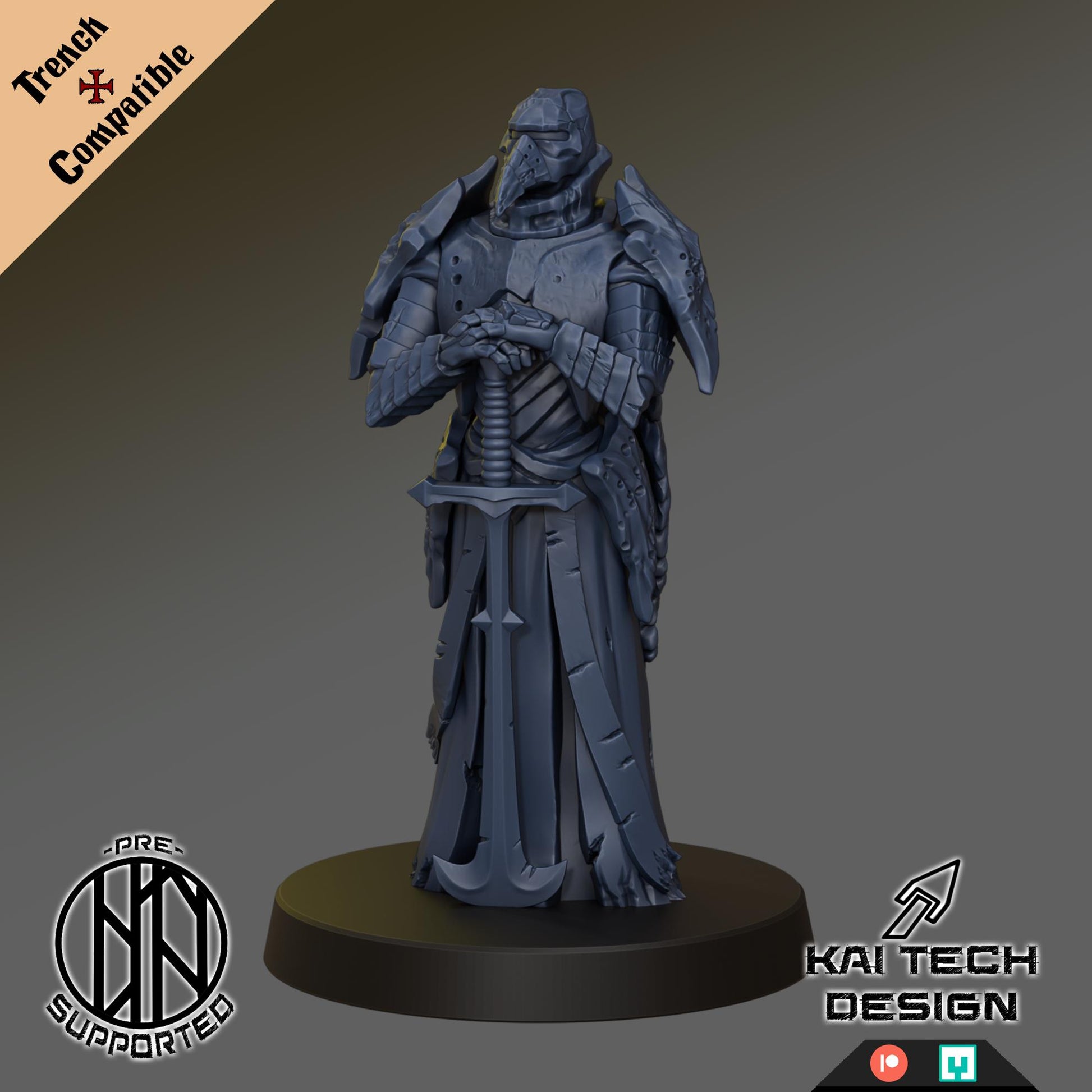 Kaitech Plague Knight Sword - Trench  Compatible (Custom Order) - product image 1 of 2