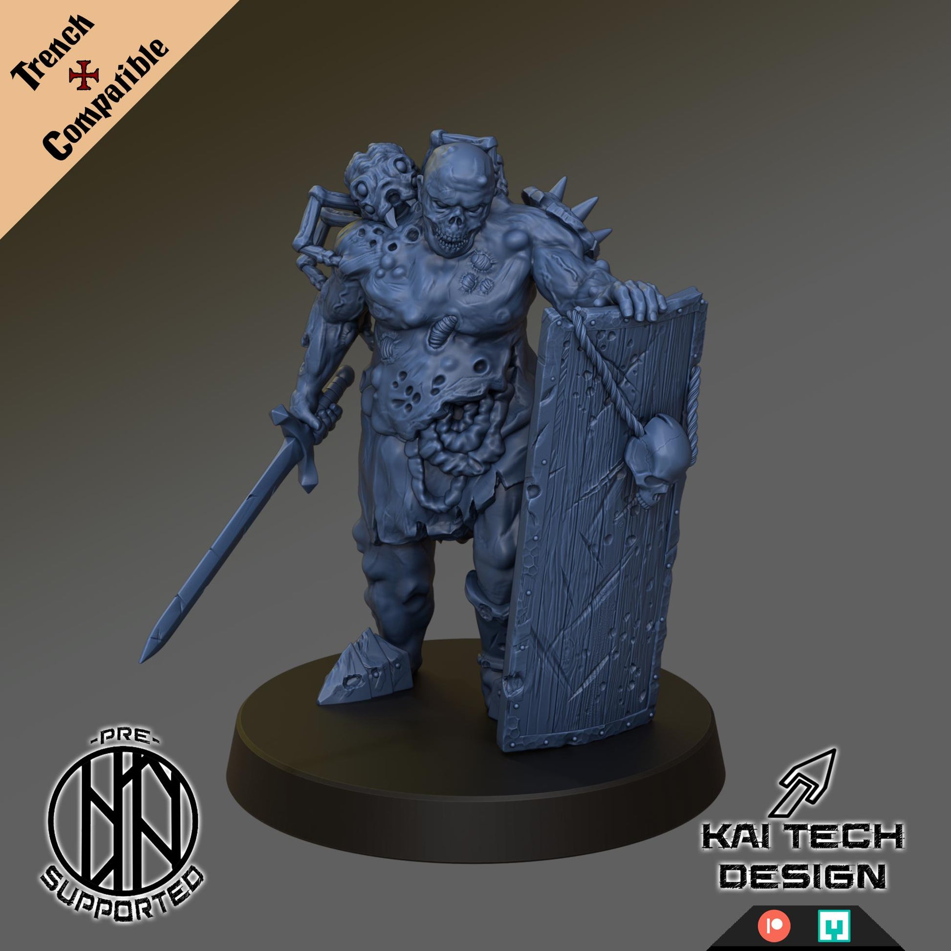 Kaitech Corpse Guard Melee - Trench  Compatible (Custom Order) - product image 1 of 2