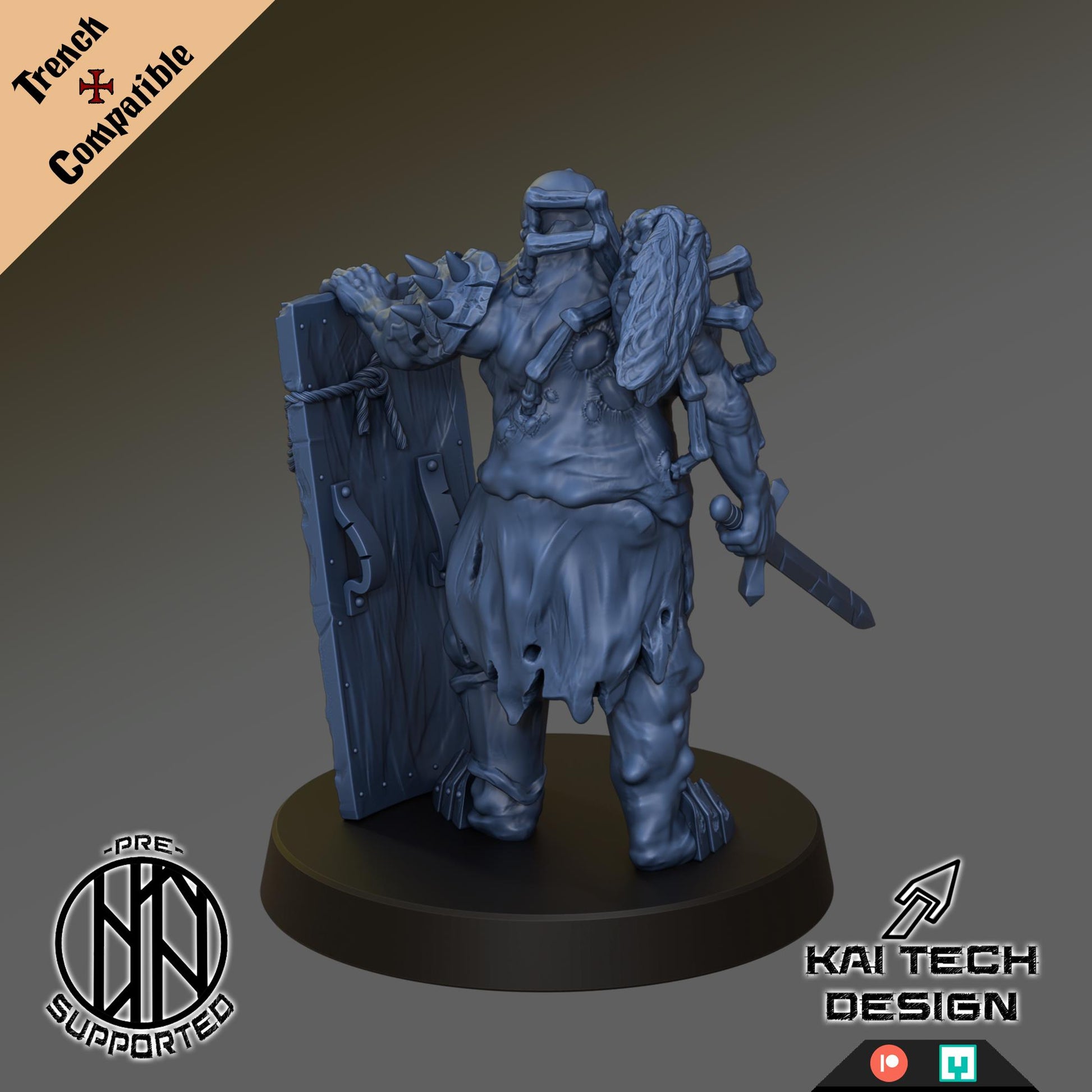 Kaitech Corpse Guard Melee - Trench  Compatible (Custom Order) - product image 2 of 2
