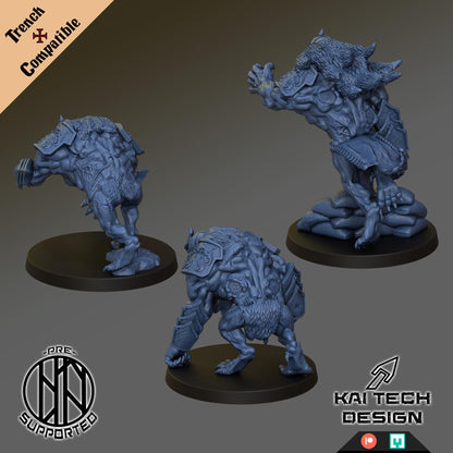 Kaitech Sultanate Feral Beasts - Trench  Compatible (Custom Order) - product image 2 of 2