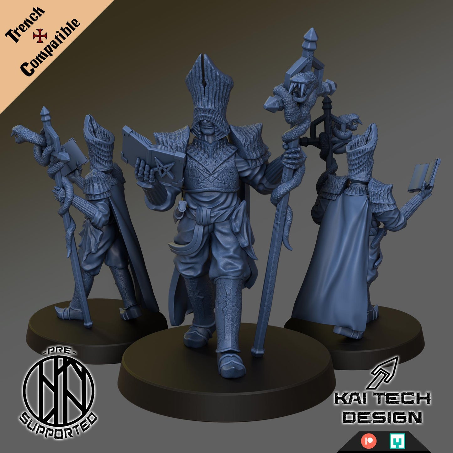 Kaitech Heretics Priest - Trench  Compatible (Custom Order) - product image