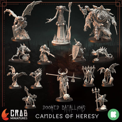 Crab Miniatures Doomed Battalions Bundle - Trench  Compatible (Custom Order) - product image 1 of 2