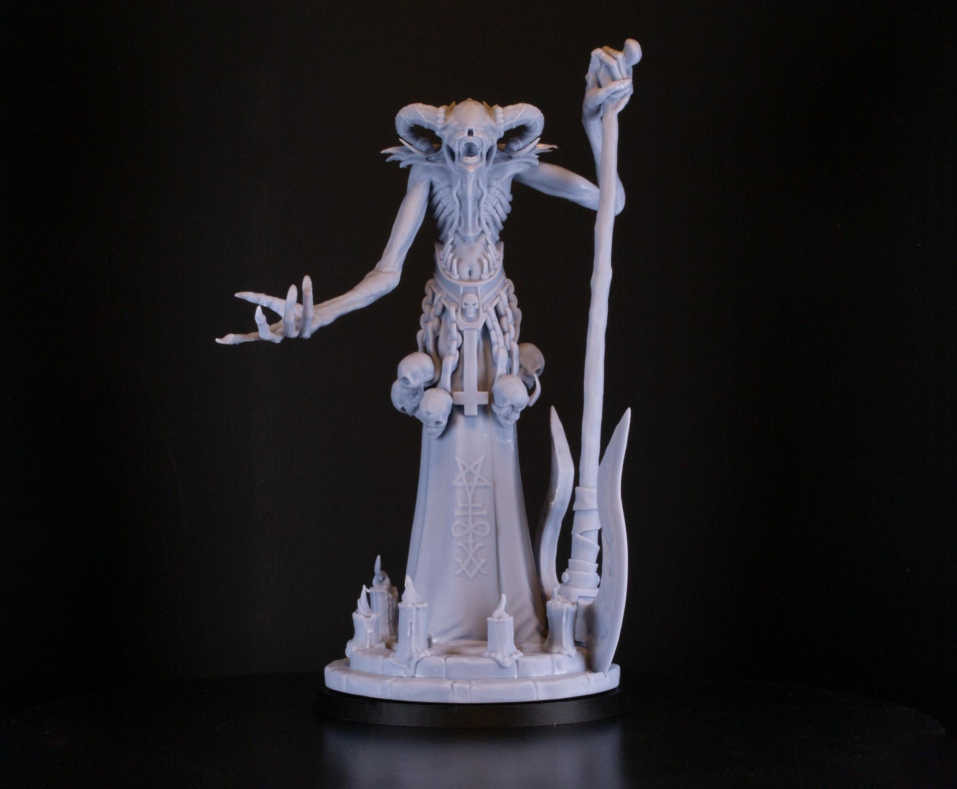 Crab Miniatures Necromancer - Trench  Compatible (Custom Order) - product image 2 of 2