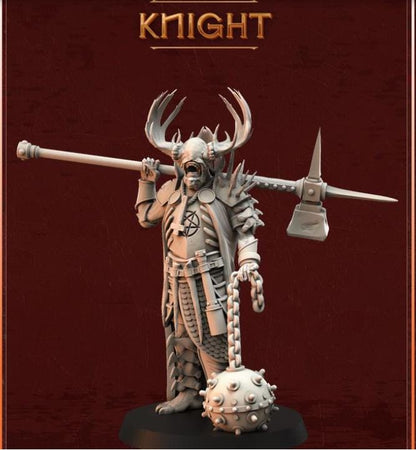 Crab Miniatures Knight - Trench  Compatible (Custom Order) - product image 1 of 2