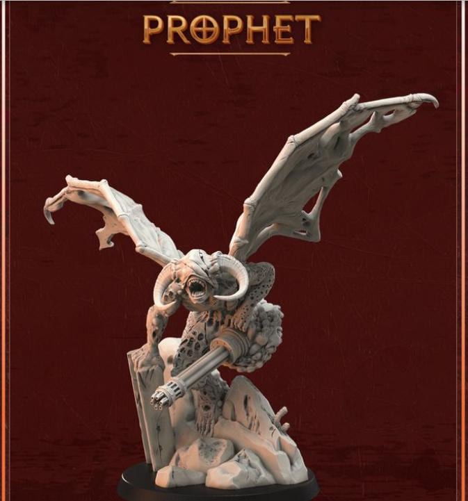 Crab Miniatures Prophet - Trench  Compatible (Custom Order) - product image 1 of 2