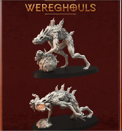 Crab Miniatures Wereghouls - Trench  Compatible (Custom Order) - product image 1 of 2