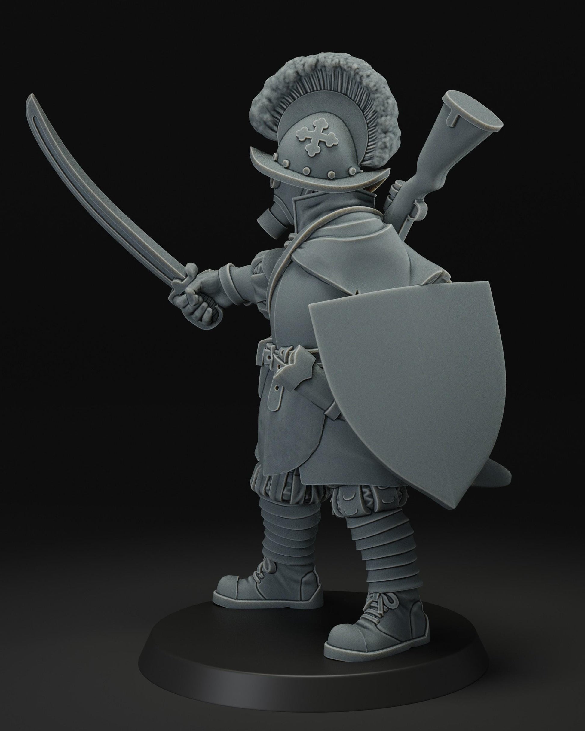JK Remo Captain Swiss Guard - Trench  Compatible (Custom Order) - product image 4 of 4