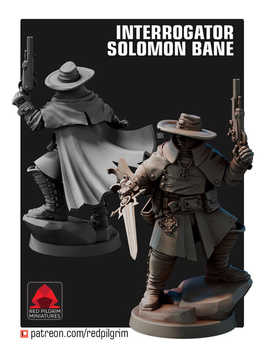 Interrogator Solomon Bane Trench Crusade Compatible (Custom Order) - product image 1 of 2