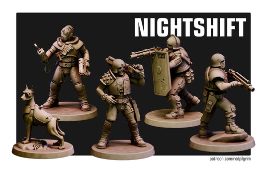 Night Shift x5 Trench Crusade Compatible (Custom Order) - product image 1 of 6