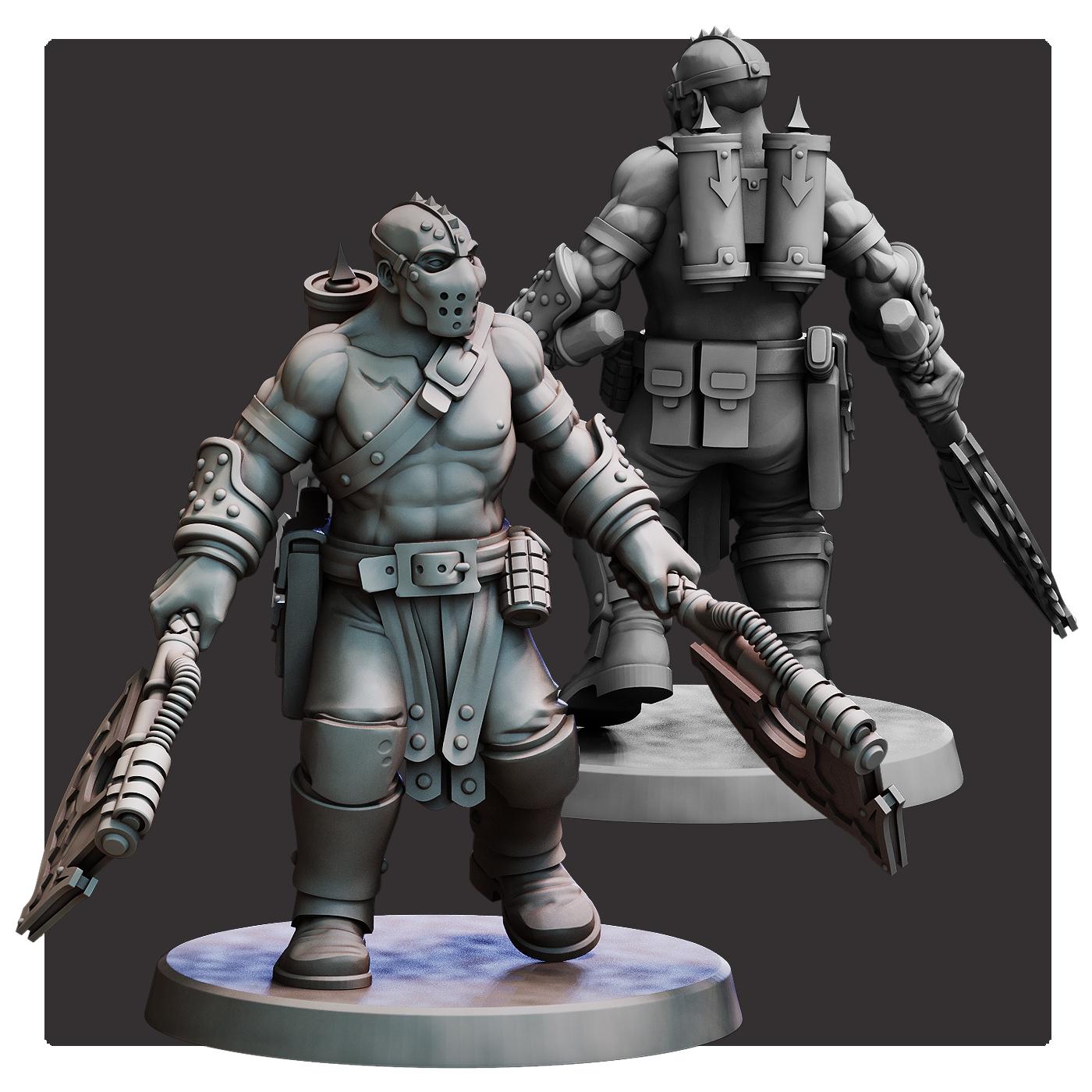 Oathbreakers Red Pack x5 Trench Crusade Compatible (Custom Order) - product image 3 of 6
