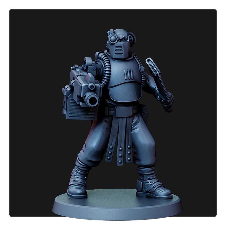 Retinue 2 x5 Trench Crusade Compatible (Custom Order) - product image 3 of 6