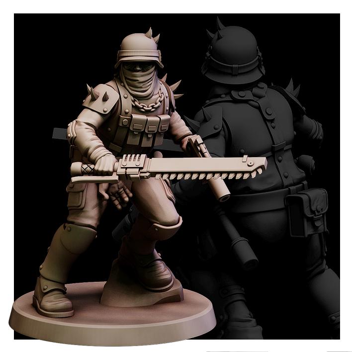 Oathbreakers Violators x5 Trench Crusade Compatible (Custom Order) - product image 3 of 6