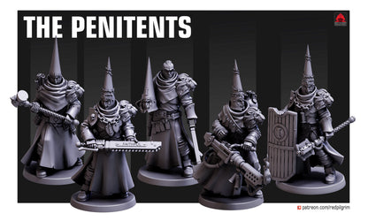 The Penitents x5 Trench Crusade Compatible (Custom Order) - product image 1 of 6